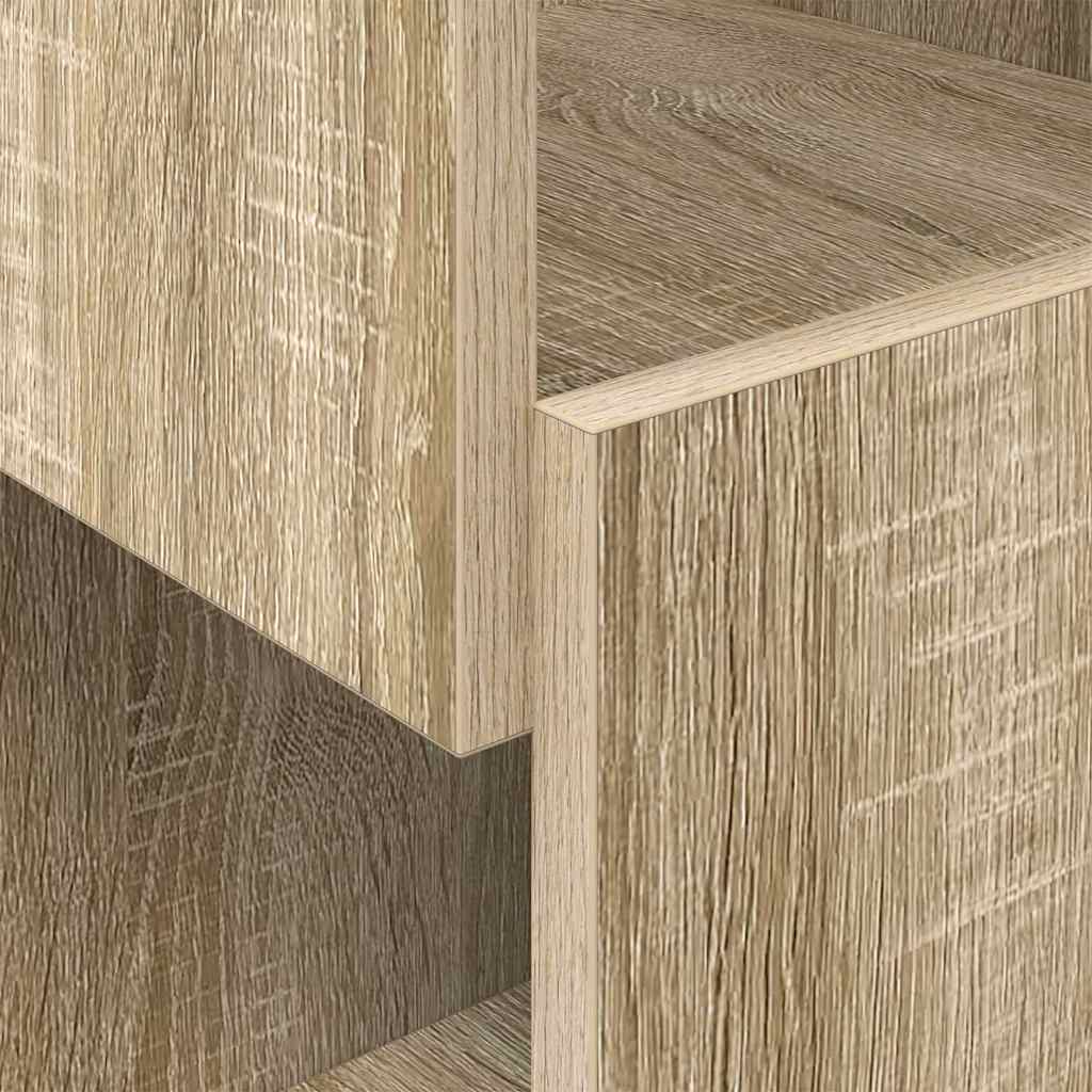 vidaXL Szafka narożna Dąb Sonoma 25,5x25x55cm Materiał drewnopochodny