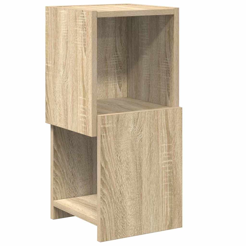 vidaXL Szafka narożna Dąb Sonoma 25,5x25x55cm Materiał drewnopochodny