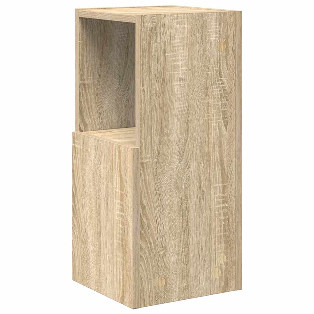 vidaXL Szafka narożna Dąb Sonoma 25,5x25x55cm Materiał drewnopochodny