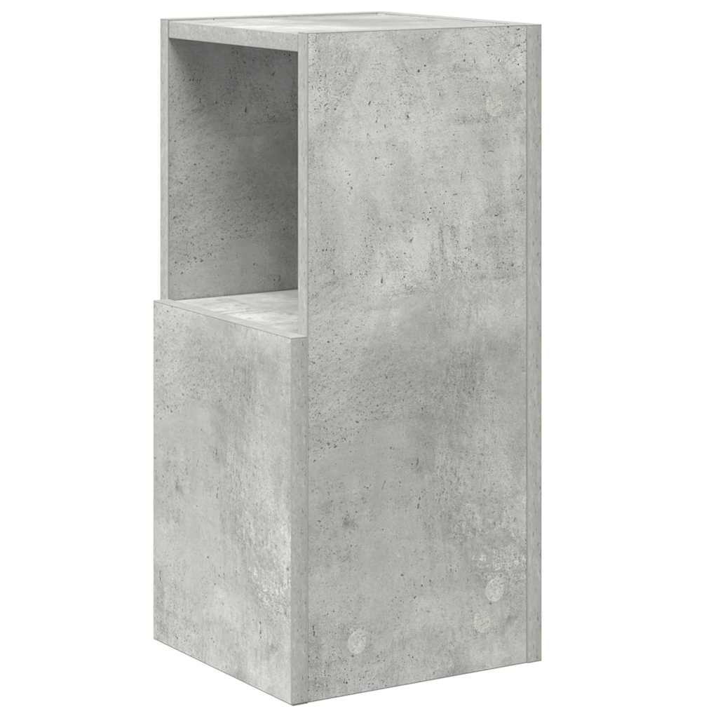 vidaXL Szafka narożna Betonowy szary 25,5x25x55cm