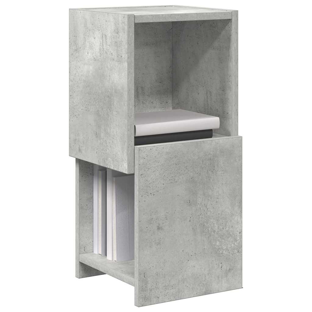 vidaXL Szafka narożna Betonowy szary 25,5x25x55cm