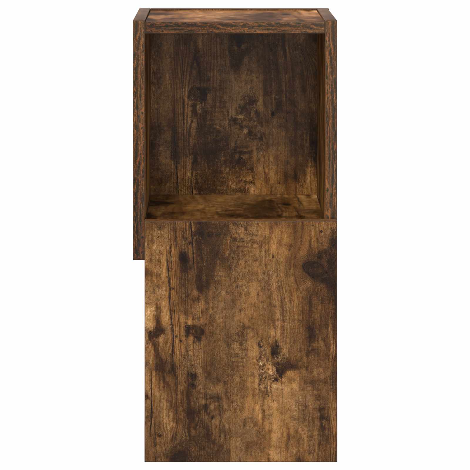 vidaXL Szafka narożna Dąb wędzony 25,5x25x55cm Materiał drewnopochodny