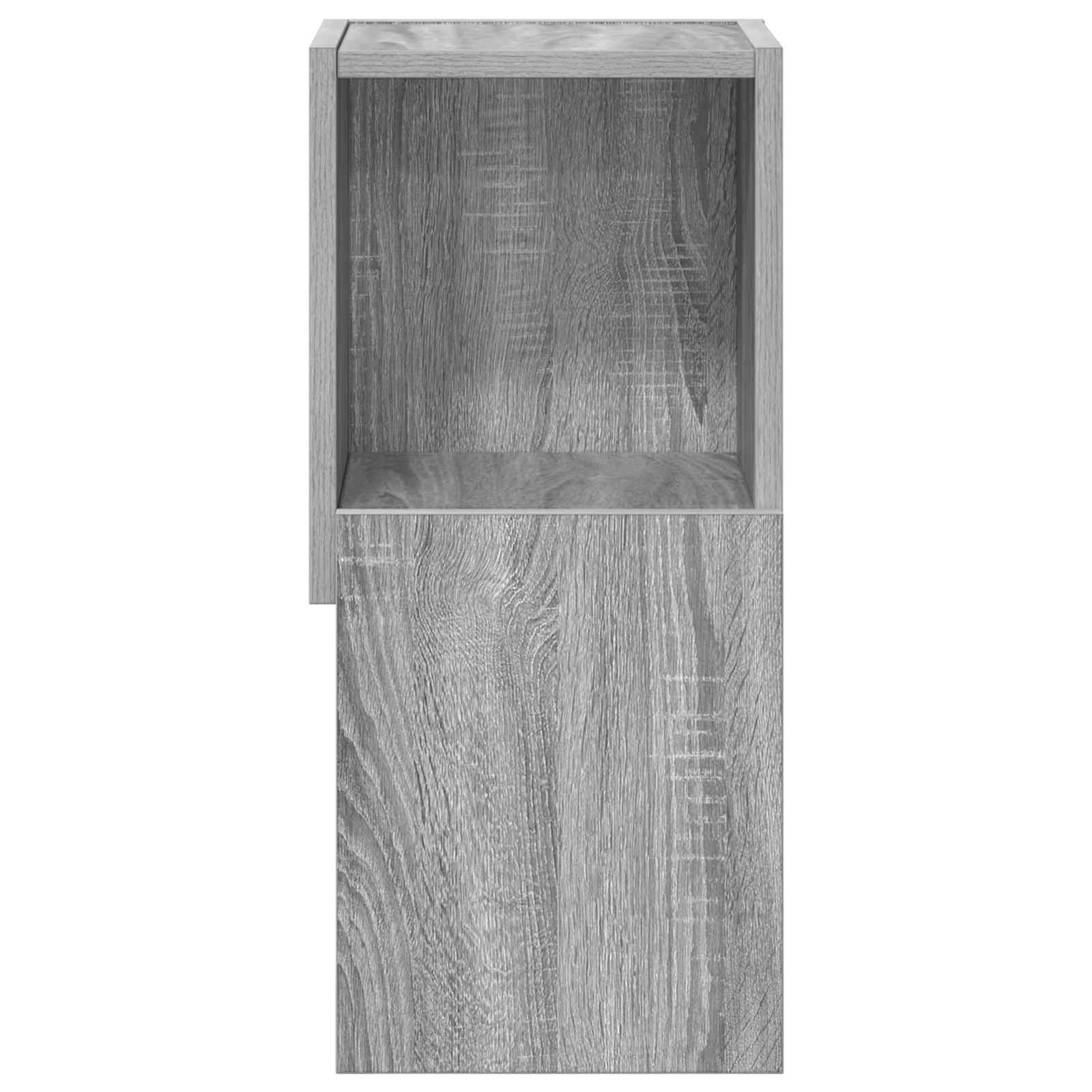 vidaXL Szafka narożna Szary Sonoma 25,5x25x55cm