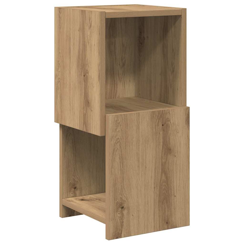 vidaXL Szafka narożna Dąb rzemieślniczy 25,5x25x55cm