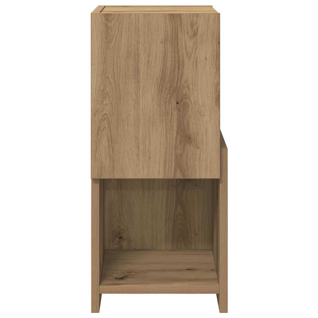 vidaXL Szafka narożna 25,5x25x55cm Drewno inżynieryjne