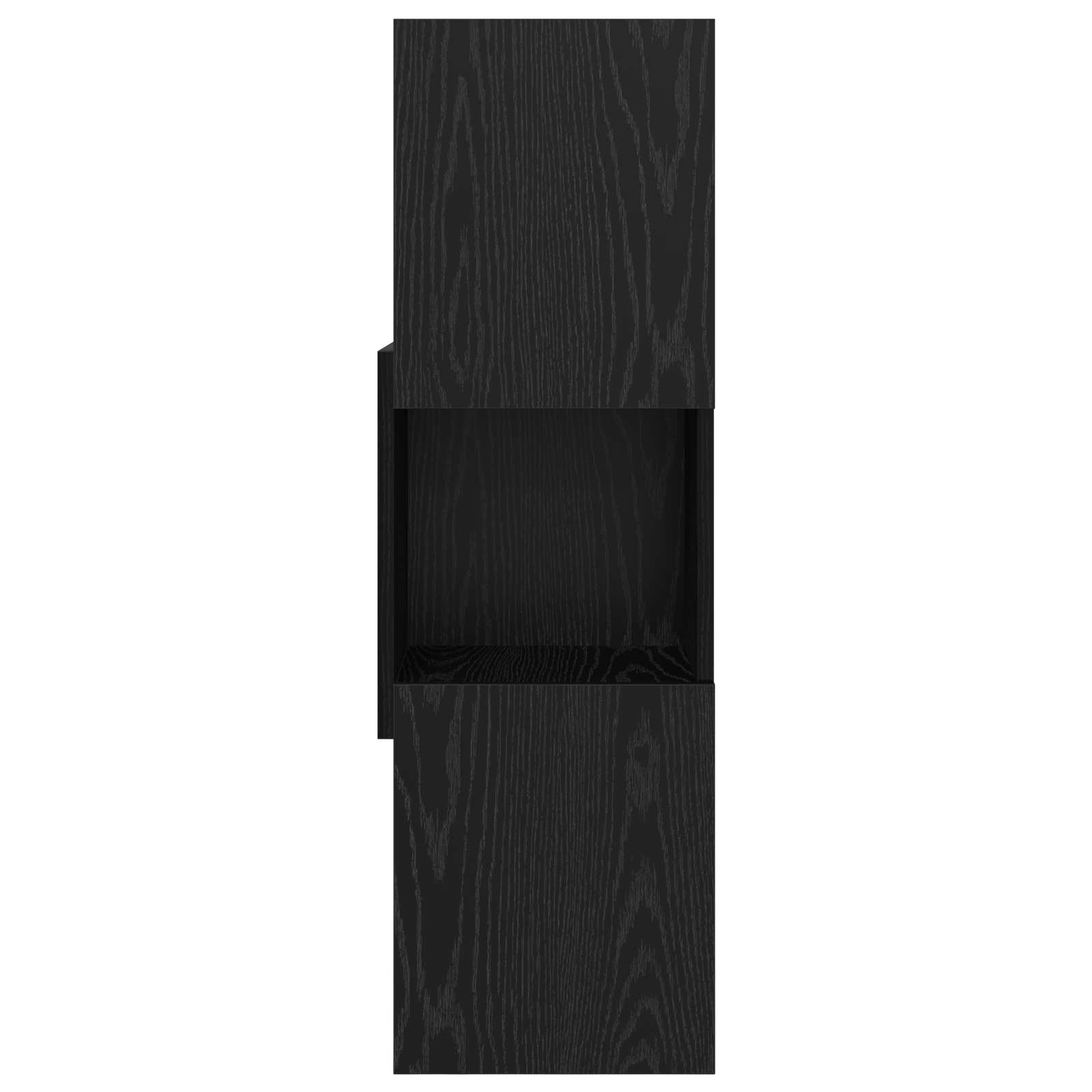 vidaXL Szafka narożna Czarny Dąb 30,5x30x95cm Materiał drewnopochodny