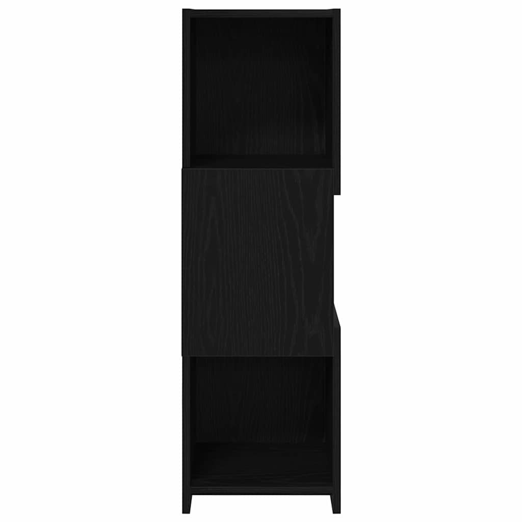 vidaXL Szafka narożna Czarny Dąb 30,5x30x95cm Materiał drewnopochodny
