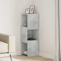 vidaXL Szafka narożna Betonowy szary 30,5x30x95cm