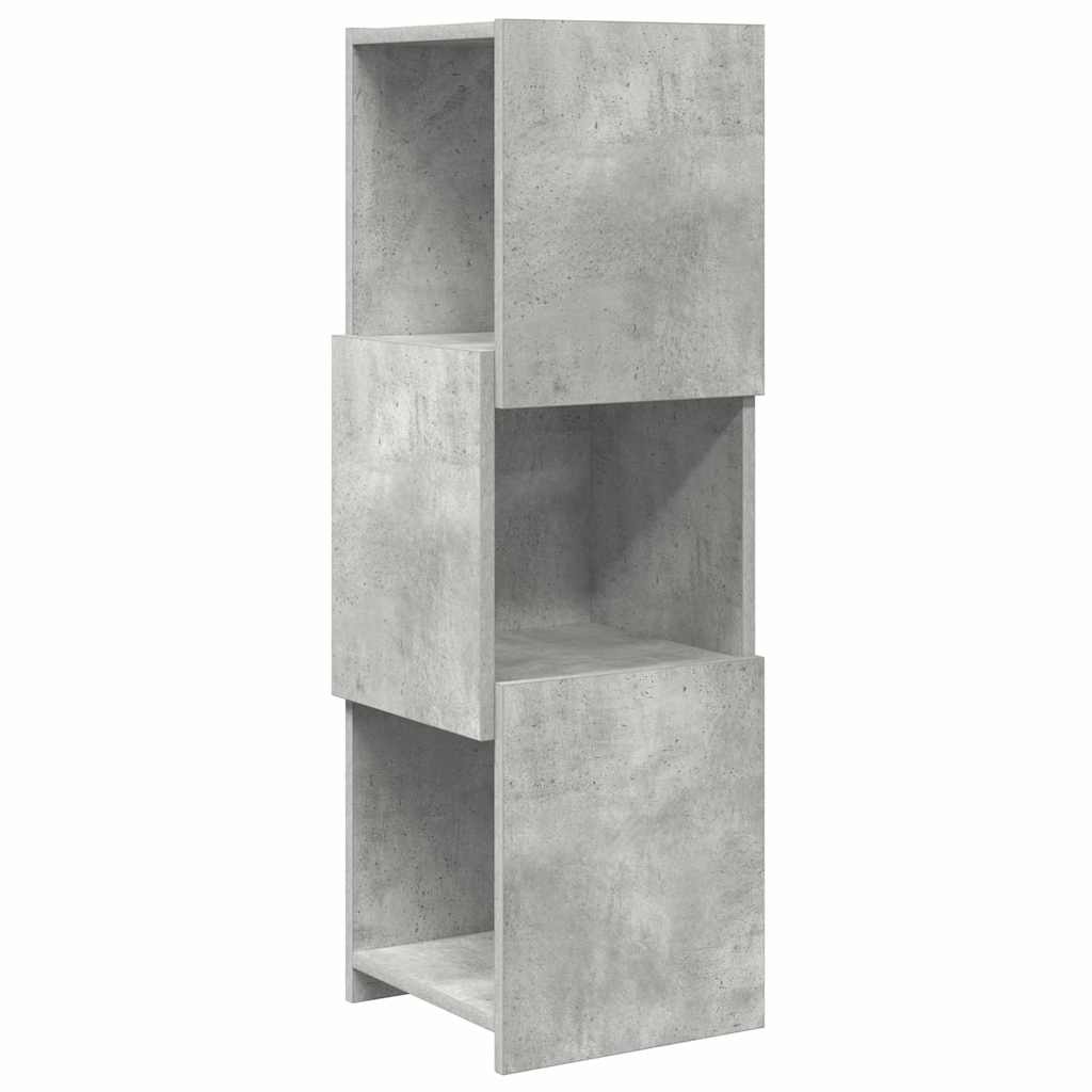 vidaXL Szafka narożna Betonowy szary 30,5x30x95cm