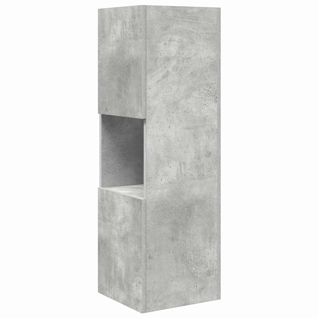 vidaXL Szafka narożna Betonowy szary 30,5x30x95cm
