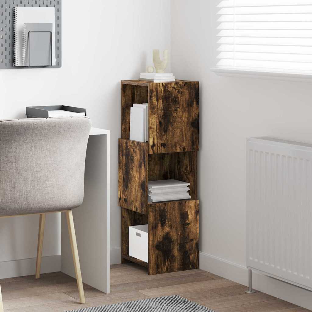 vidaXL Szafka narożna Dąb wędzony 30,5x30x95cm Materiał drewnopochodny