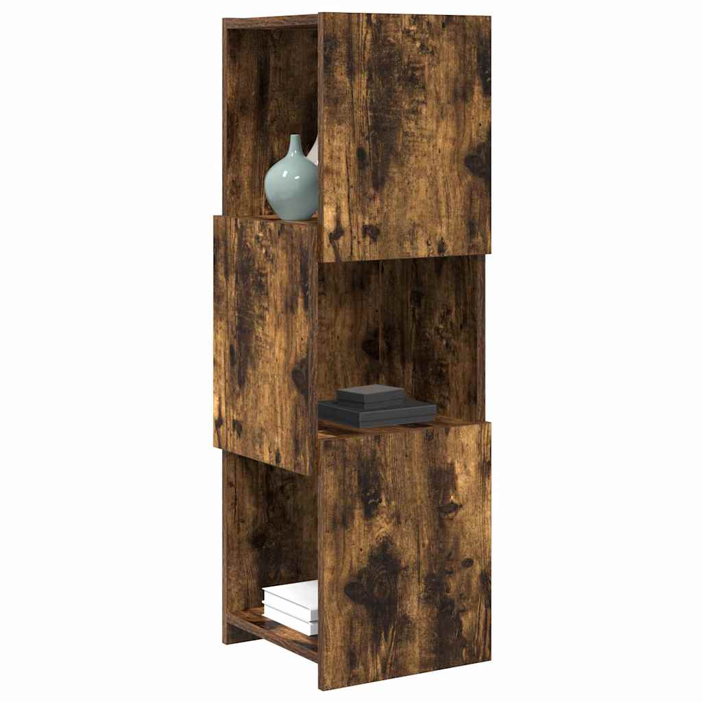vidaXL Szafka narożna Dąb wędzony 30,5x30x95cm Materiał drewnopochodny
