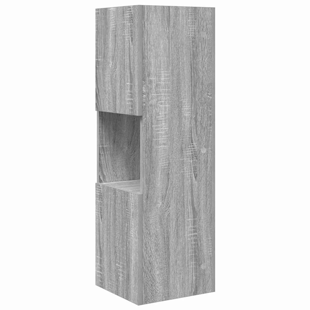 vidaXL Szafka narożna Szary Sonoma 30,5x30x95cm
