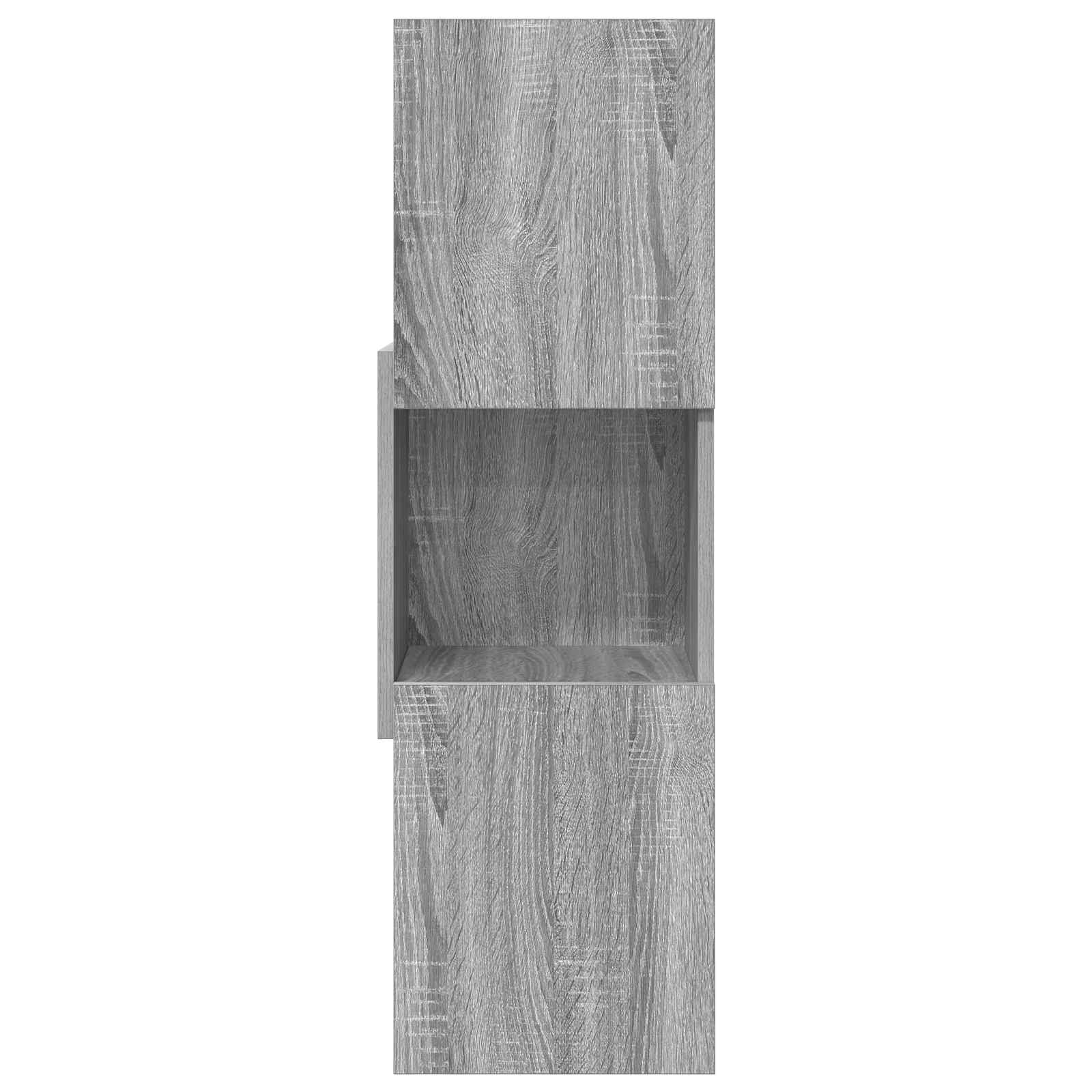 vidaXL Szafka narożna Szary Sonoma 30,5x30x95cm