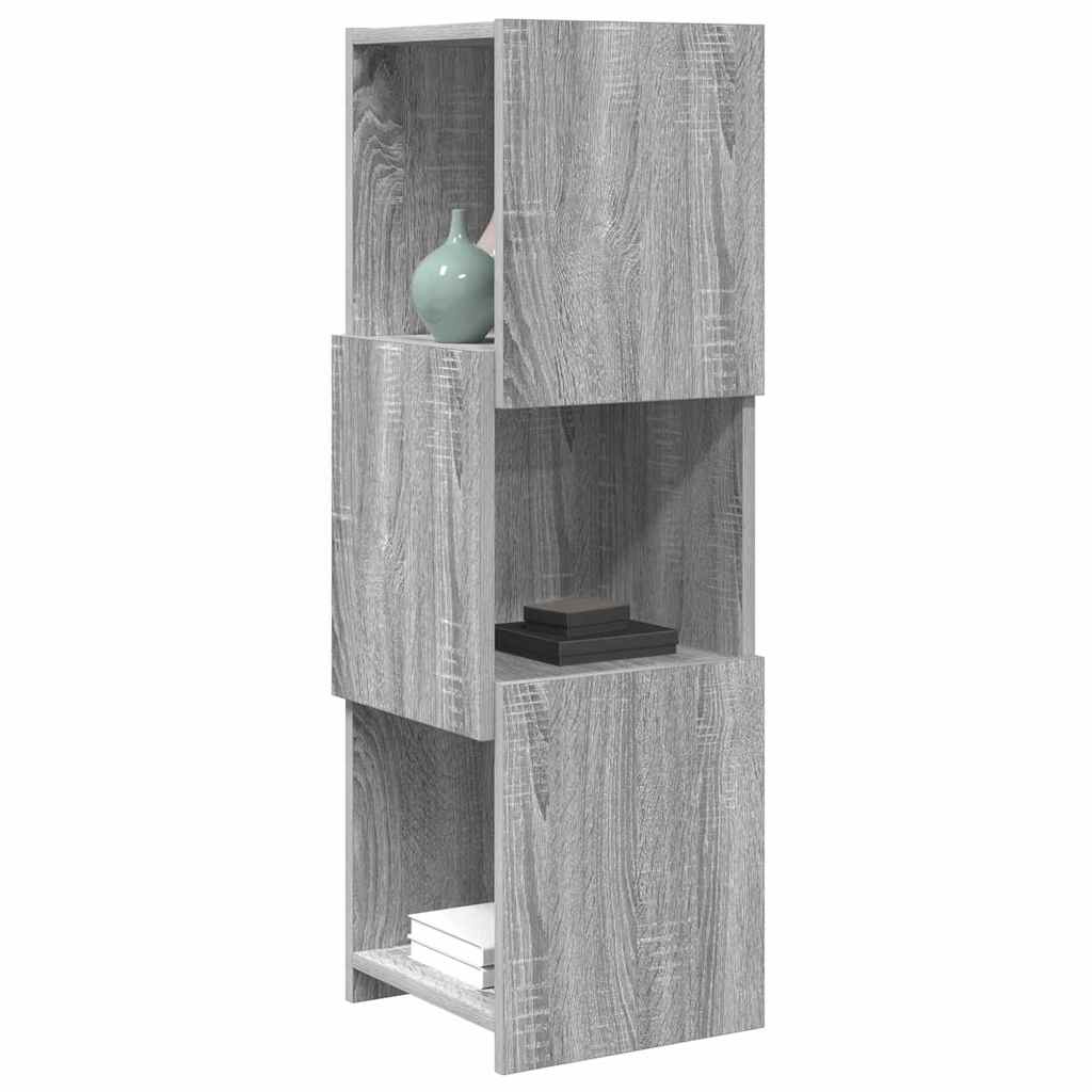 vidaXL Szafka narożna Szary Sonoma 30,5x30x95cm