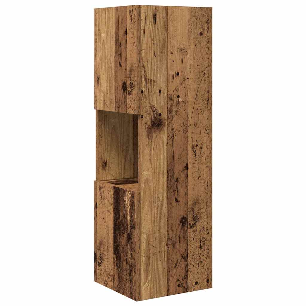 vidaXL Szafka narożna Stare drewno 30,5x30x95cm