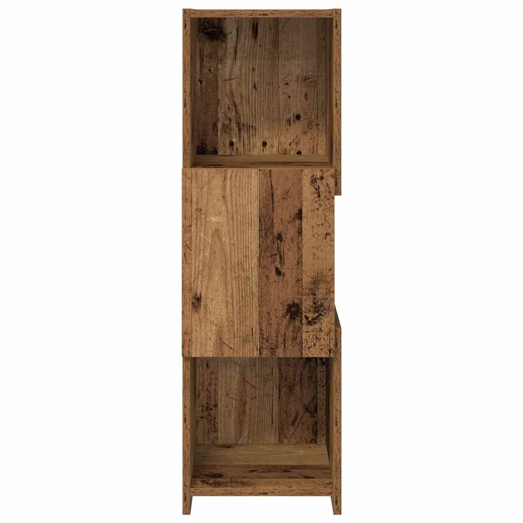 vidaXL Szafka narożna Stare drewno 30,5x30x95cm