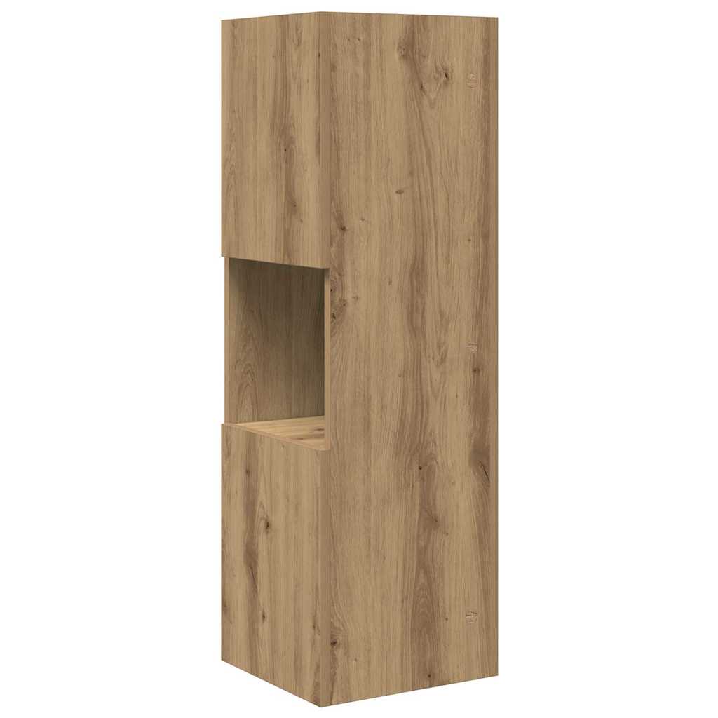vidaXL Szafka narożna Dąb rzemieślniczy 30,5x30x95cm
