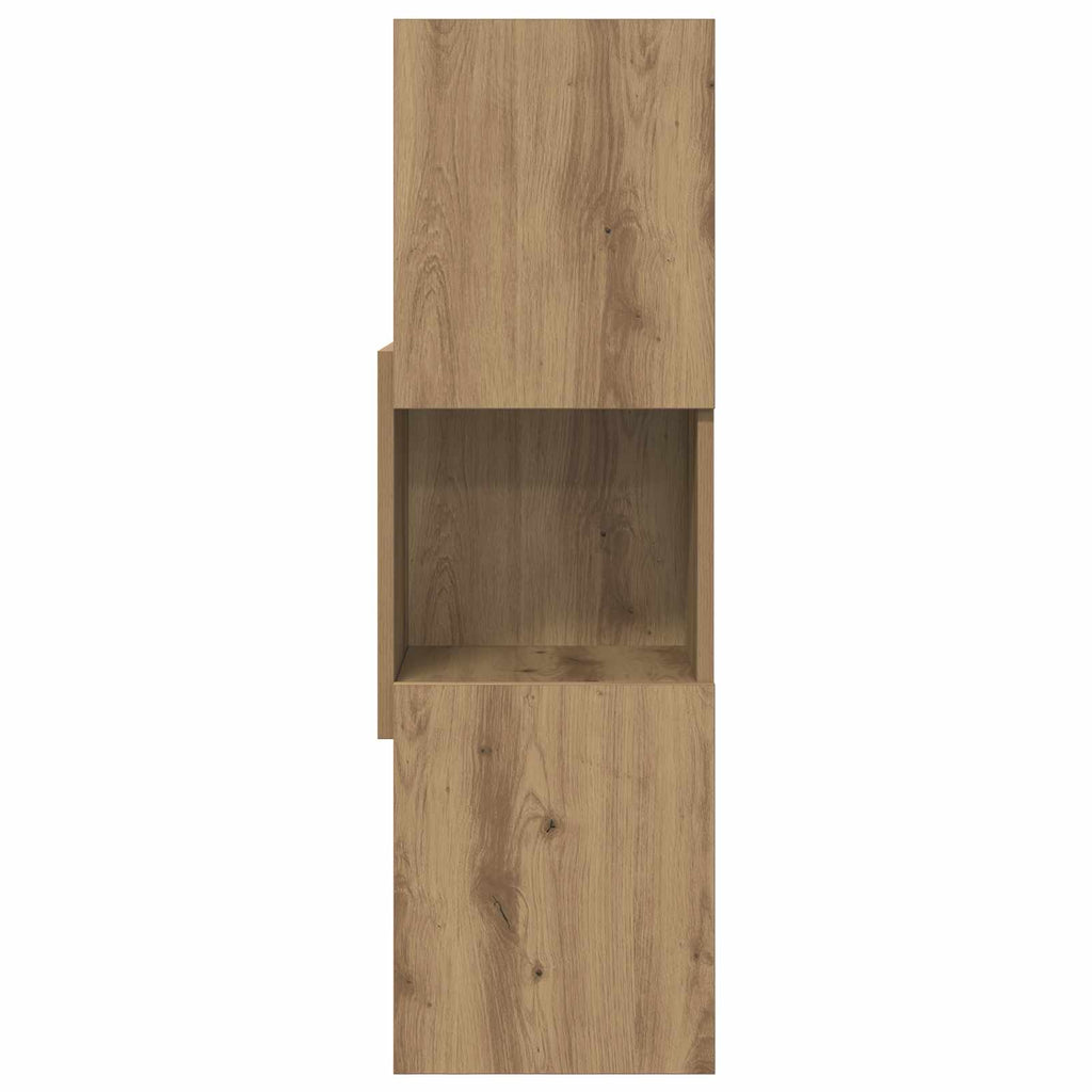 vidaXL Szafka narożna Dąb rzemieślniczy 30,5x30x95cm