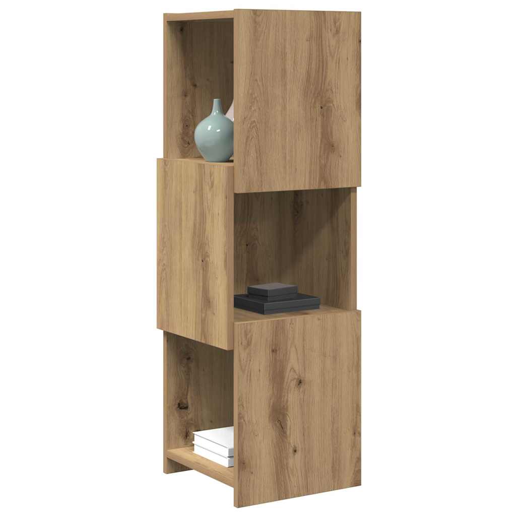 vidaXL Szafka narożna Dąb rzemieślniczy 30,5x30x95cm
