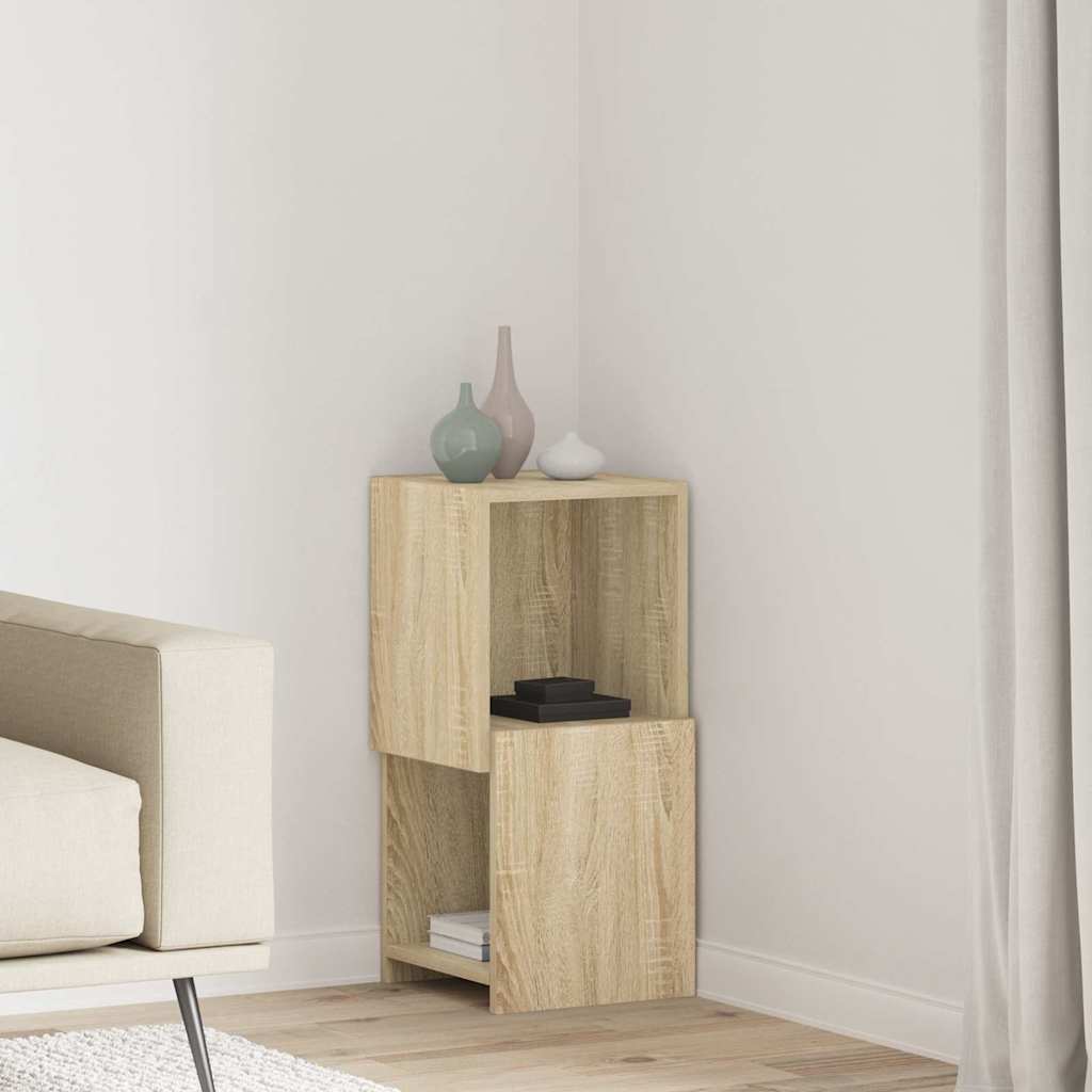 vidaXL Szafka narożna Dąb Sonoma 30,5x30x65cm Materiał drewnopochodny