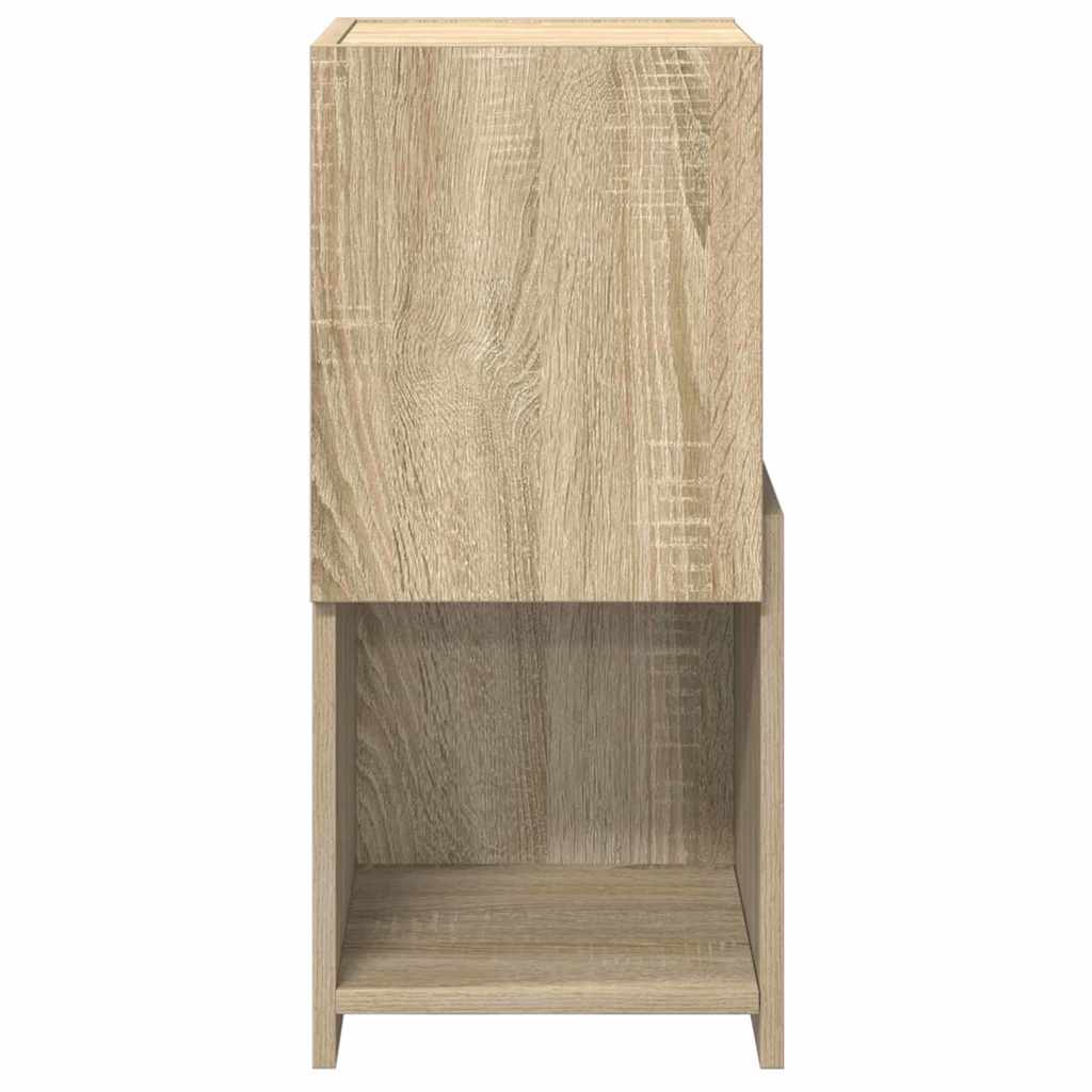 vidaXL Szafka narożna Dąb Sonoma 30,5x30x65cm Materiał drewnopochodny