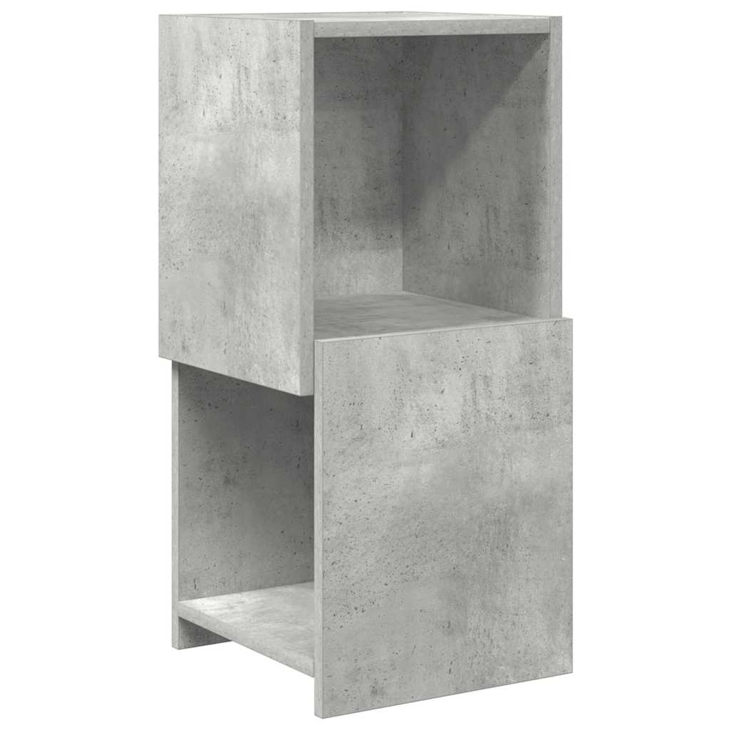 vidaXL Szafka narożna Betonowy szary 30,5x30x65cm