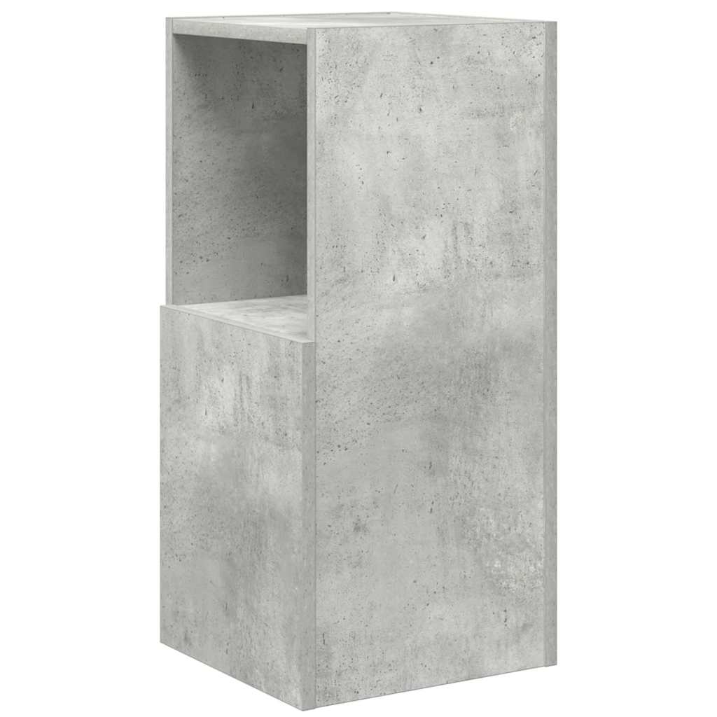 vidaXL Szafka narożna Betonowy szary 30,5x30x65cm
