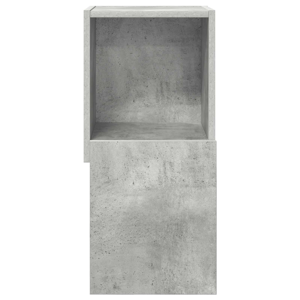 vidaXL Szafka narożna Betonowy szary 30,5x30x65cm