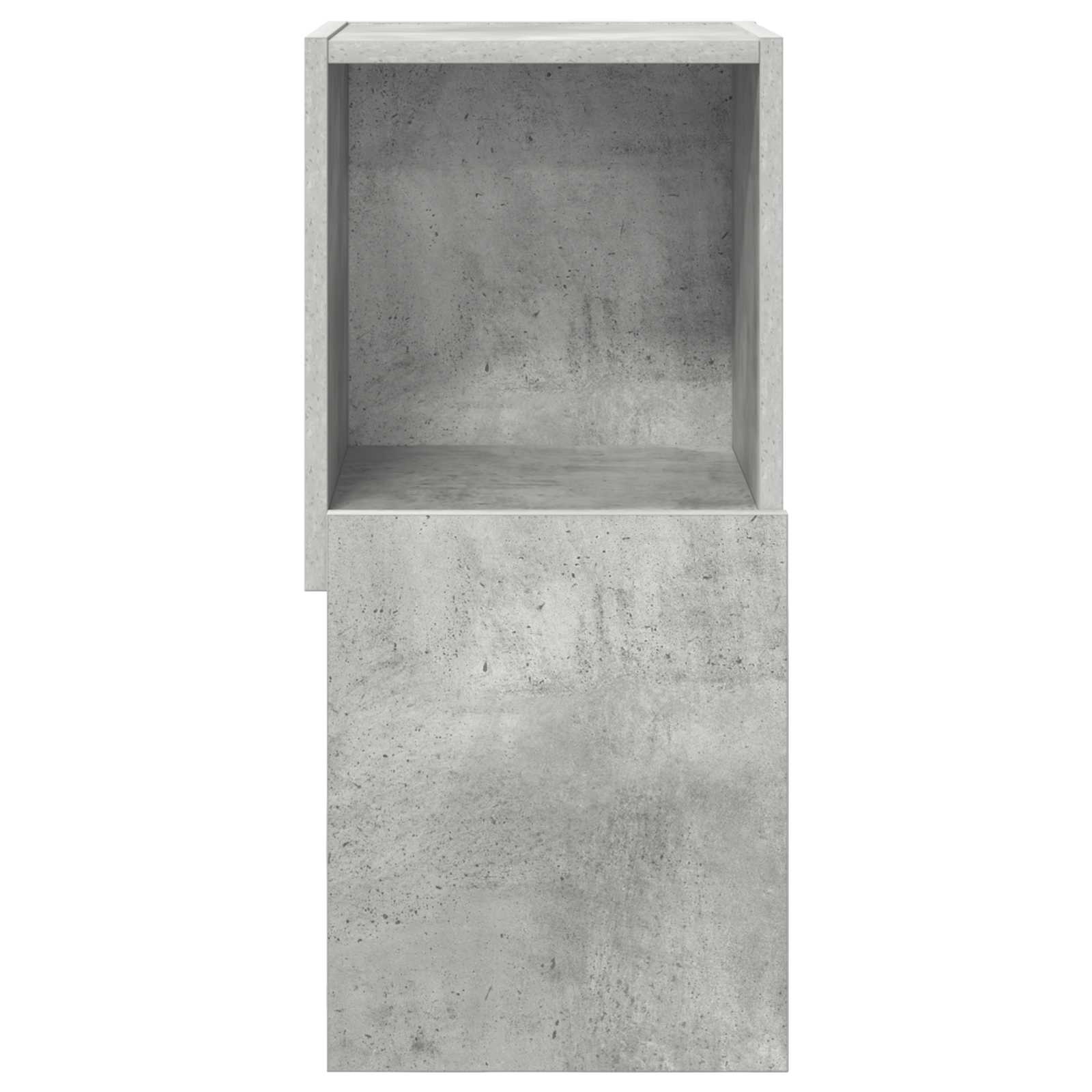 vidaXL Szafka narożna Betonowy szary 30,5x30x65cm