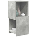 vidaXL Szafka narożna 30,5x30x65cm Drewno inżynieryjne Betonowy szary