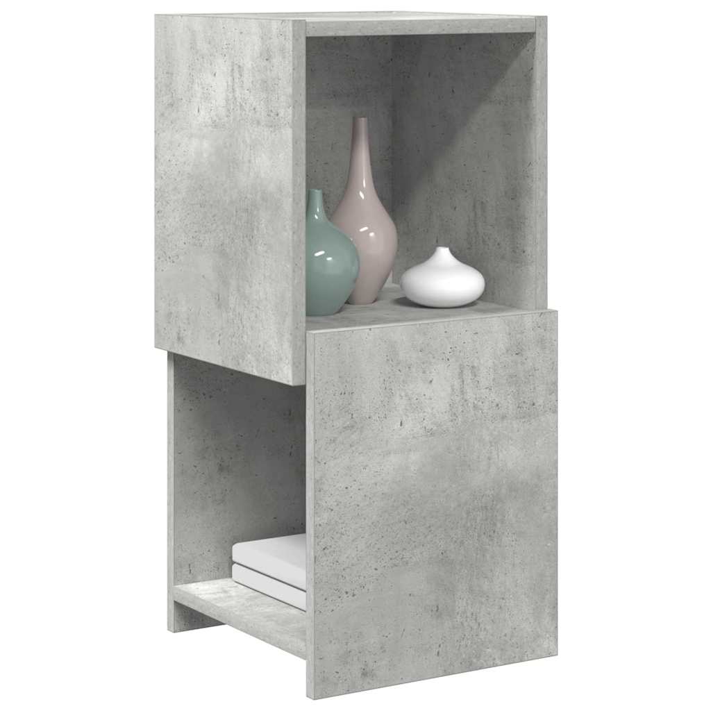 vidaXL Szafka narożna Betonowy szary 30,5x30x65cm