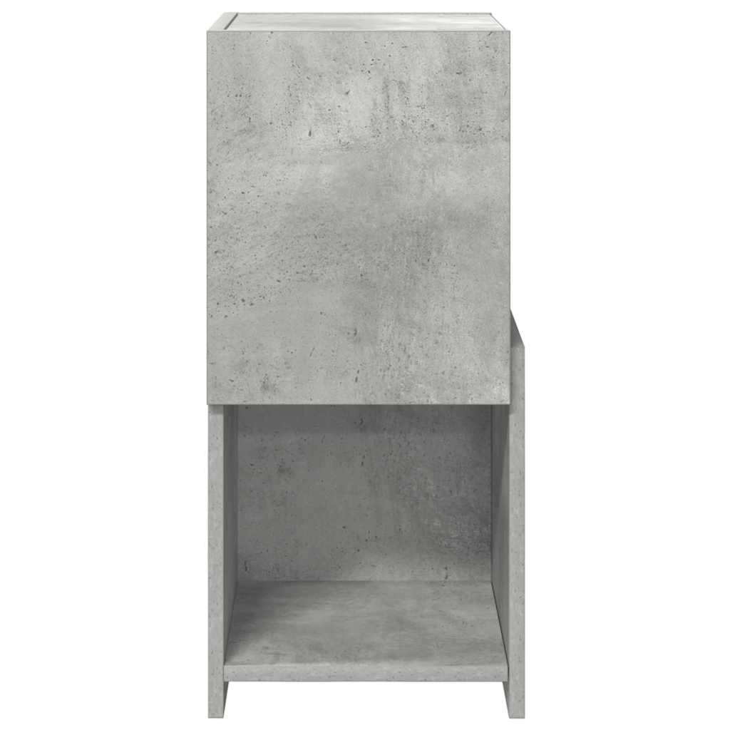 vidaXL Szafka narożna Betonowy szary 30,5x30x65cm