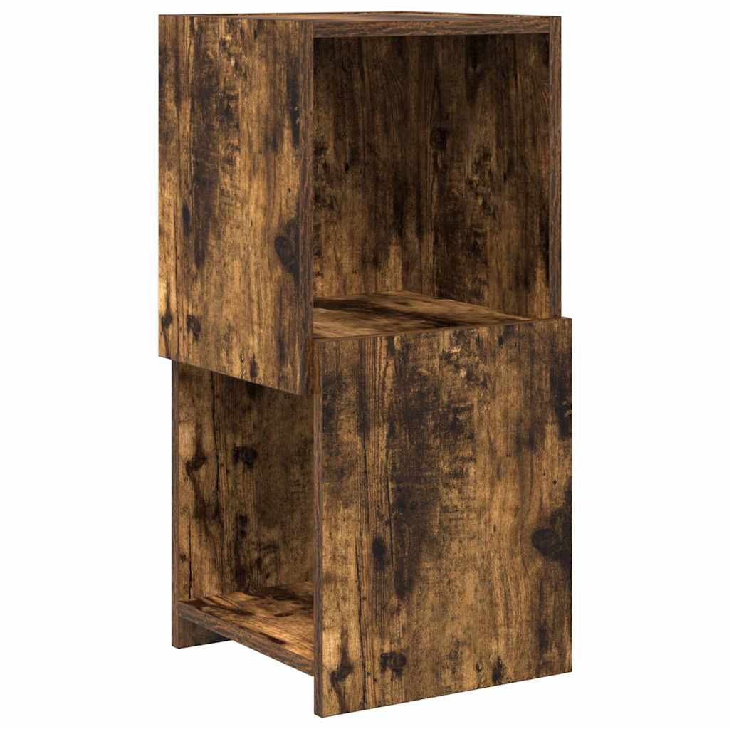 vidaXL Szafka narożna Dąb wędzony 30,5x30x65cm Materiał drewnopochodny