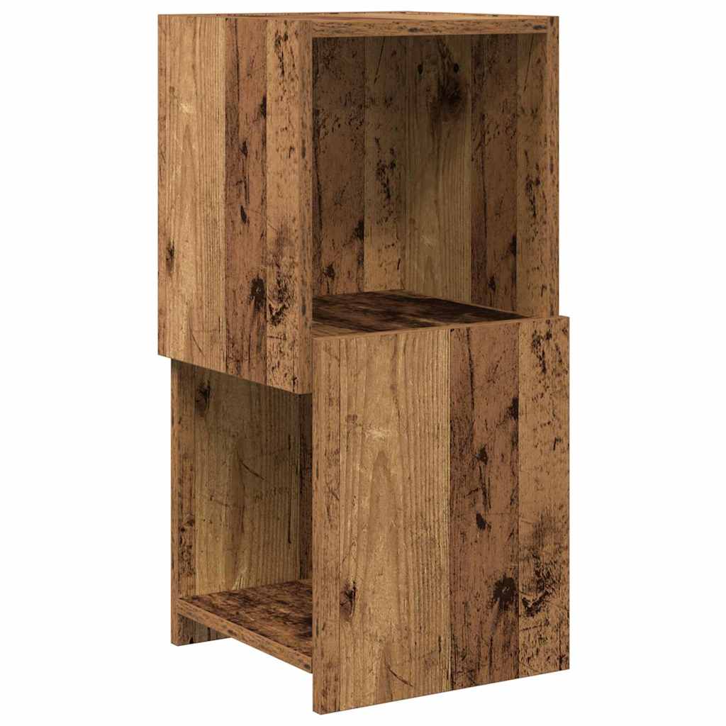 vidaXL Szafka narożna 30,5x30x65cm Drewno inżynieryjne Stare drewno