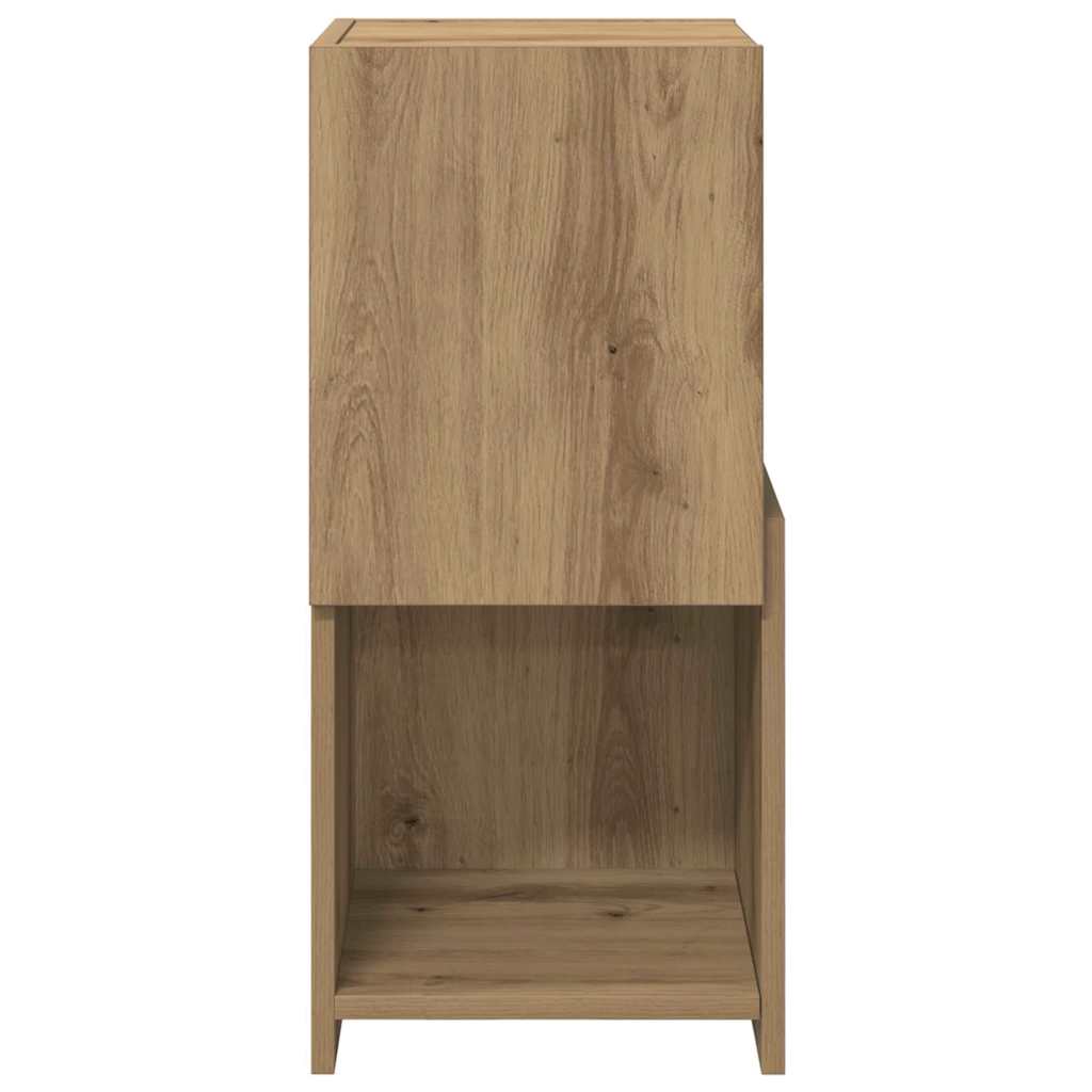 vidaXL Szafka narożna Dąb rzemieślniczy 30,5x30x65cm