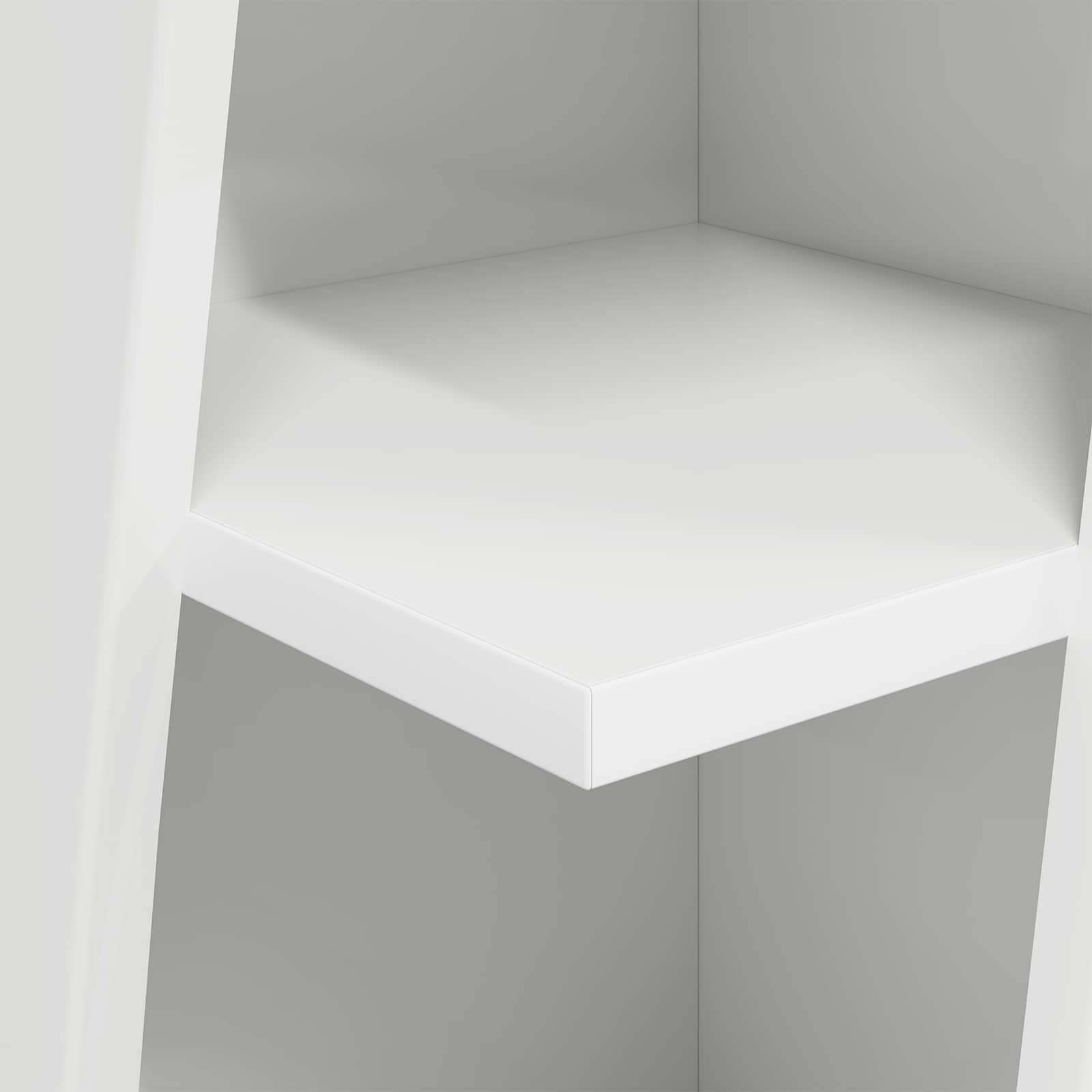vidaXL Szafka narożna 27,5x27x102cm Drewno inżynieryjne