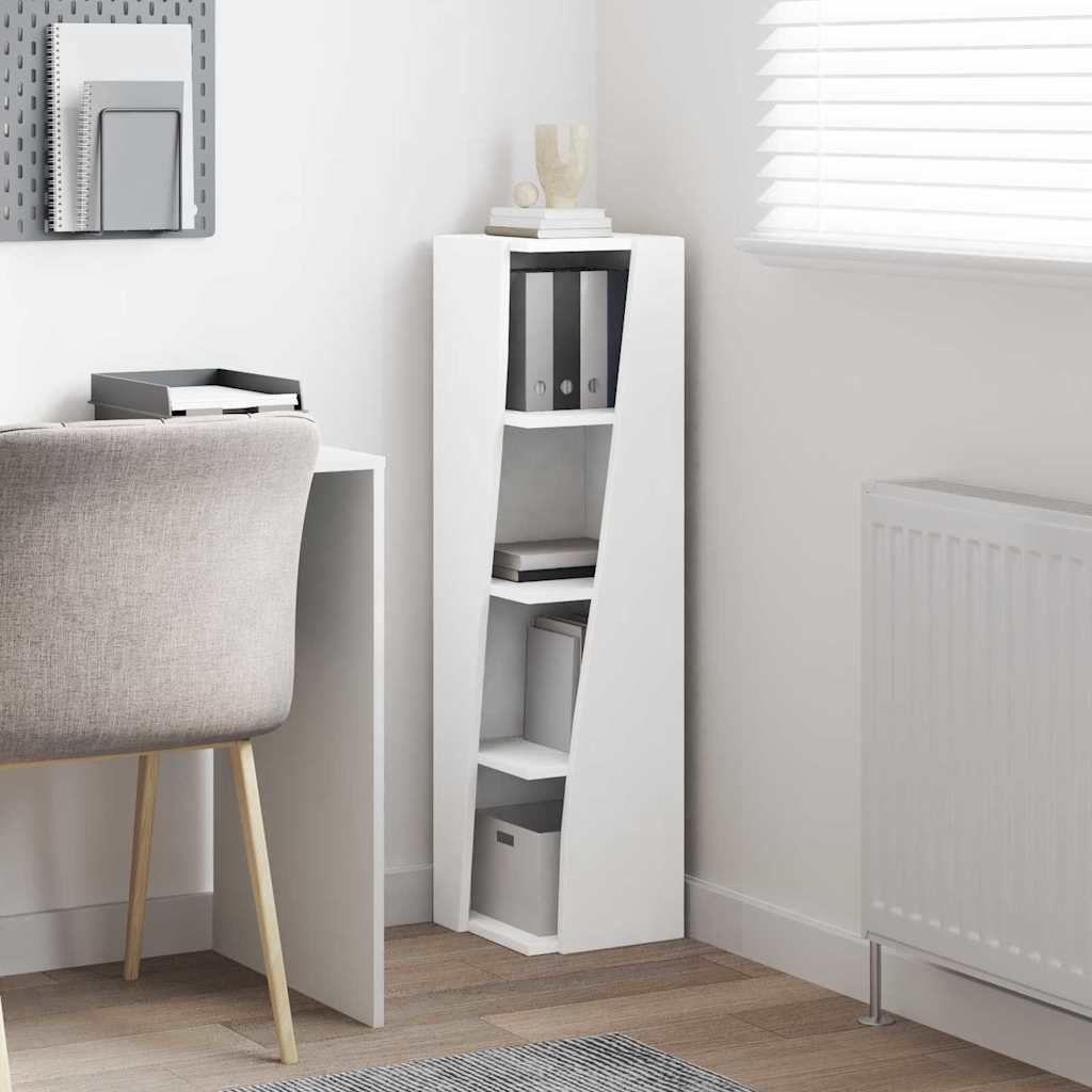 vidaXL Szafka narożna 27,5x27x102cm Materiał drewnopochodny