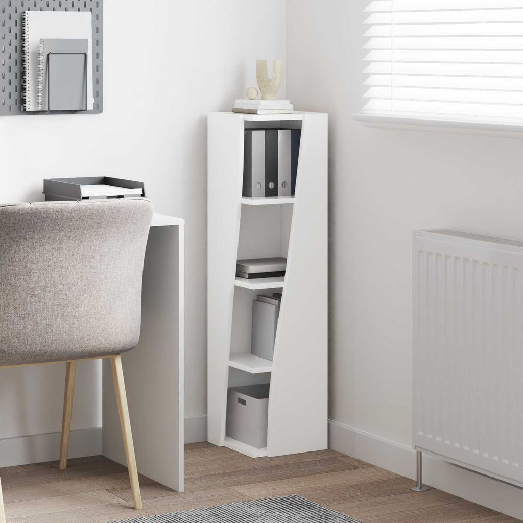 vidaXL Szafka narożna 27,5x27x102cm Drewno inżynieryjne