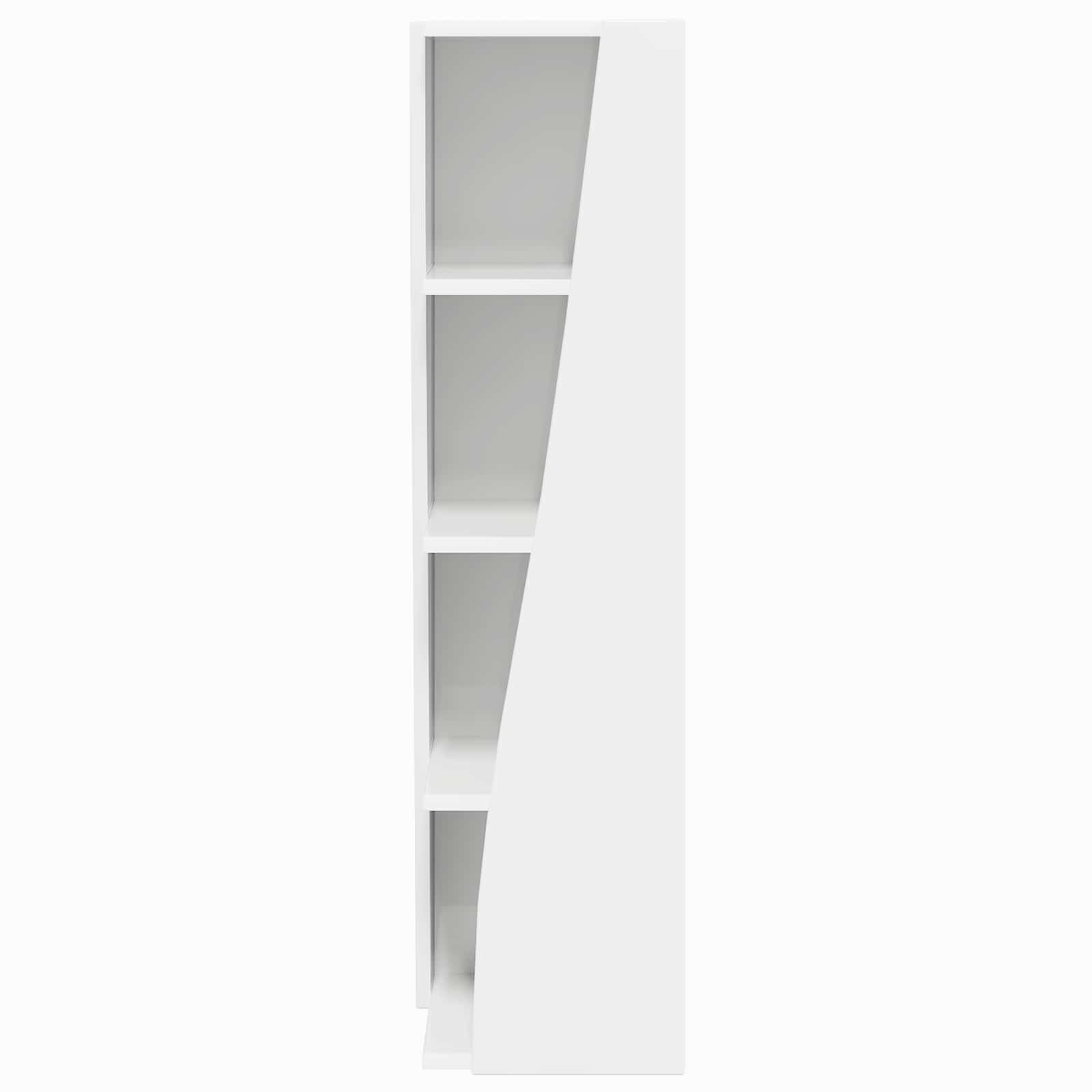 vidaXL Szafka narożna 27,5x27x102cm Drewno inżynieryjne