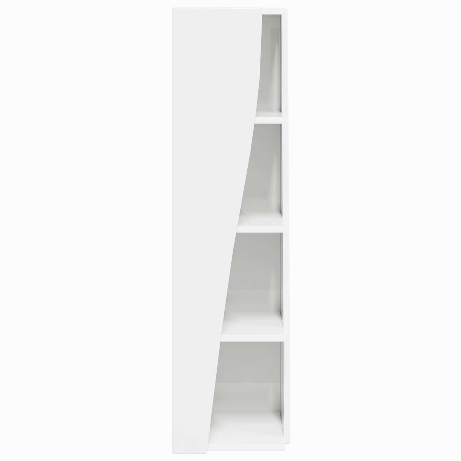 vidaXL Szafka narożna 27,5x27x102cm Drewno inżynieryjne