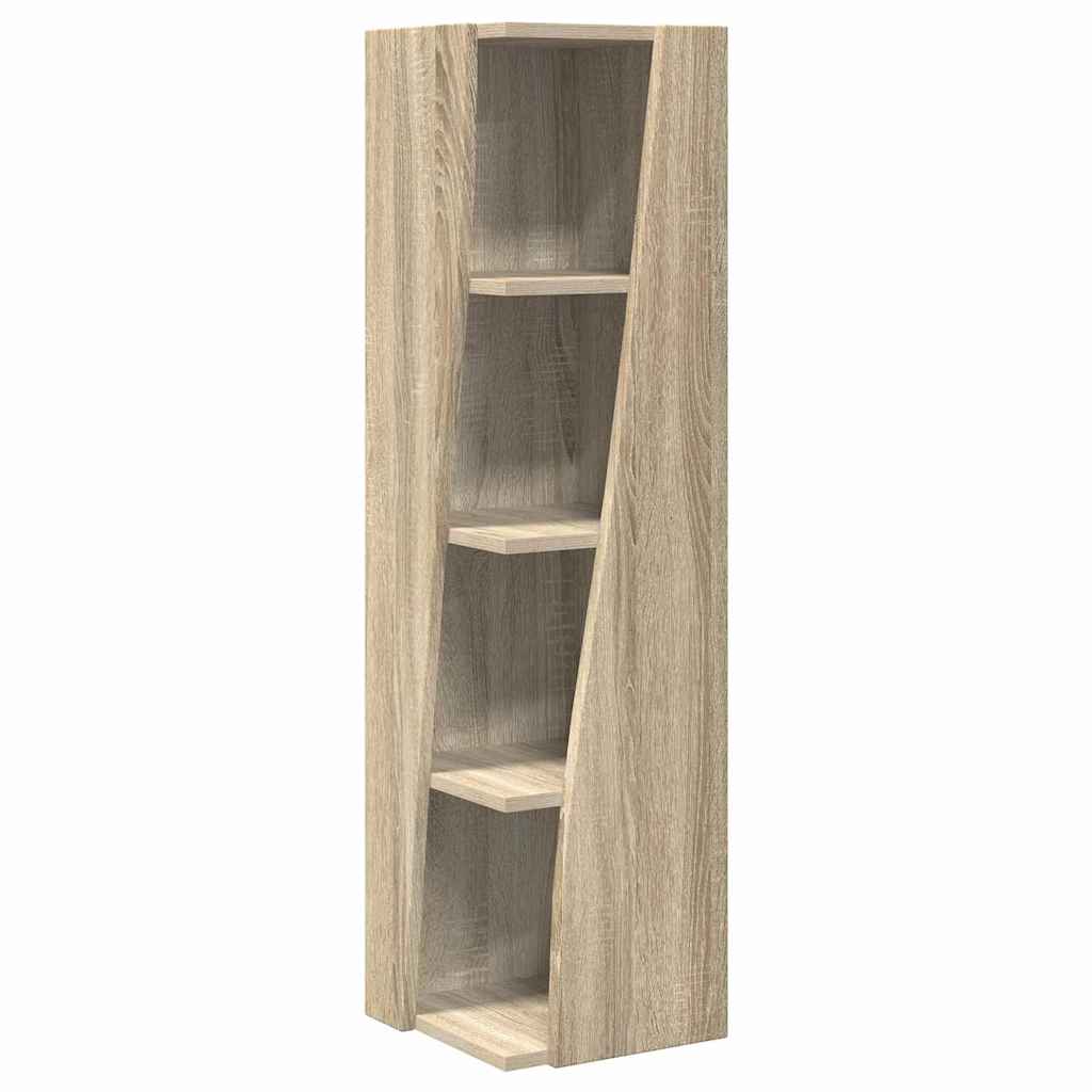 vidaXL Szafka narożna Dąb Sonoma 27,5x27x102cm Materiał drewnopochodny