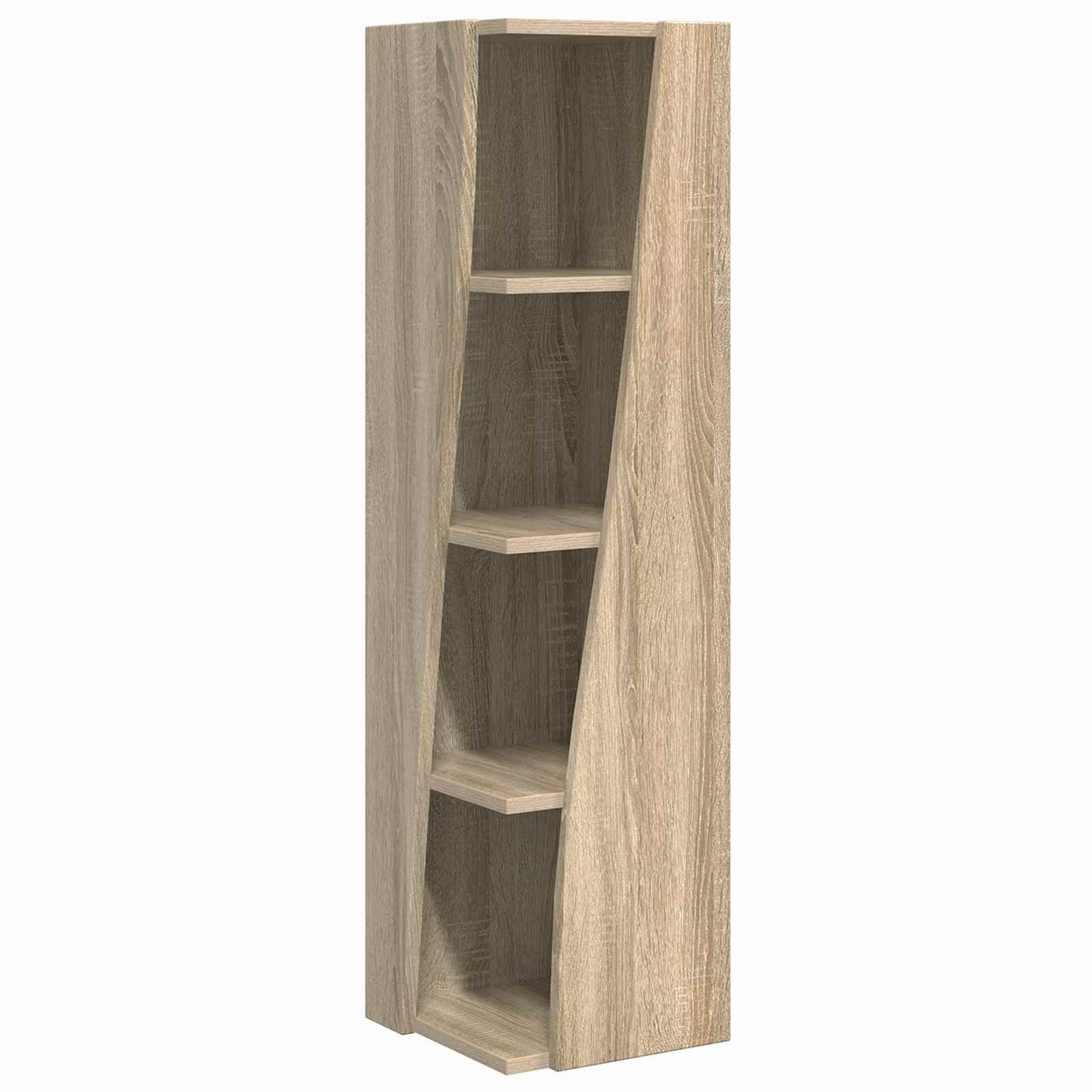 vidaXL Szafka narożna 27,5x27x102cm Drewno inżynieryjne Dąb Sonoma