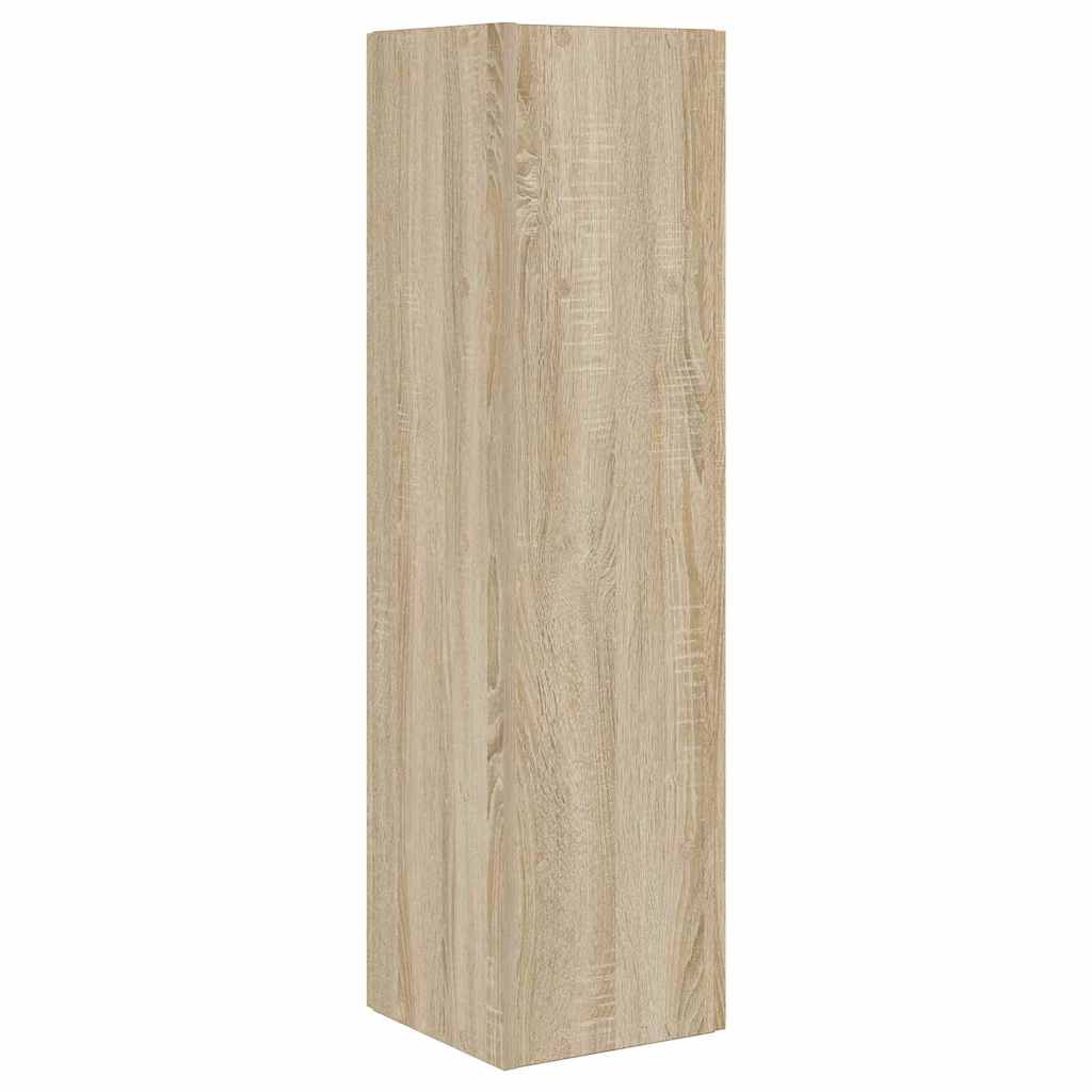 vidaXL Szafka narożna Dąb Sonoma 27,5x27x102cm Materiał drewnopochodny