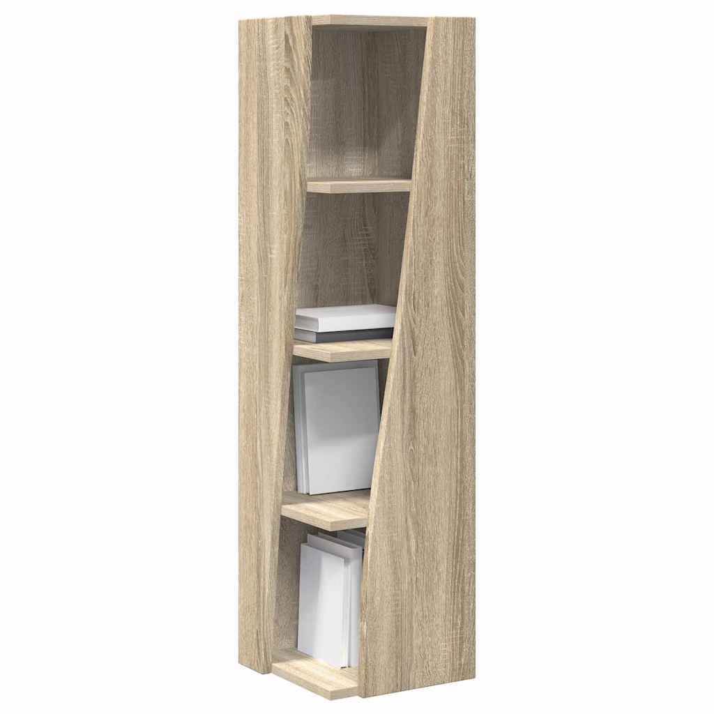 vidaXL Szafka narożna Dąb Sonoma 27,5x27x102cm Materiał drewnopochodny