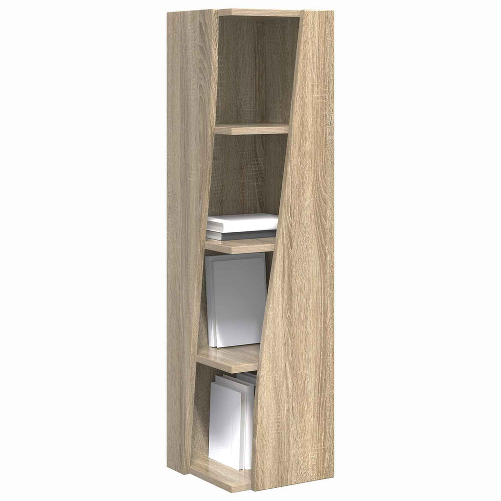 vidaXL Szafka narożna 27,5x27x102cm Drewno inżynieryjne Dąb Sonoma