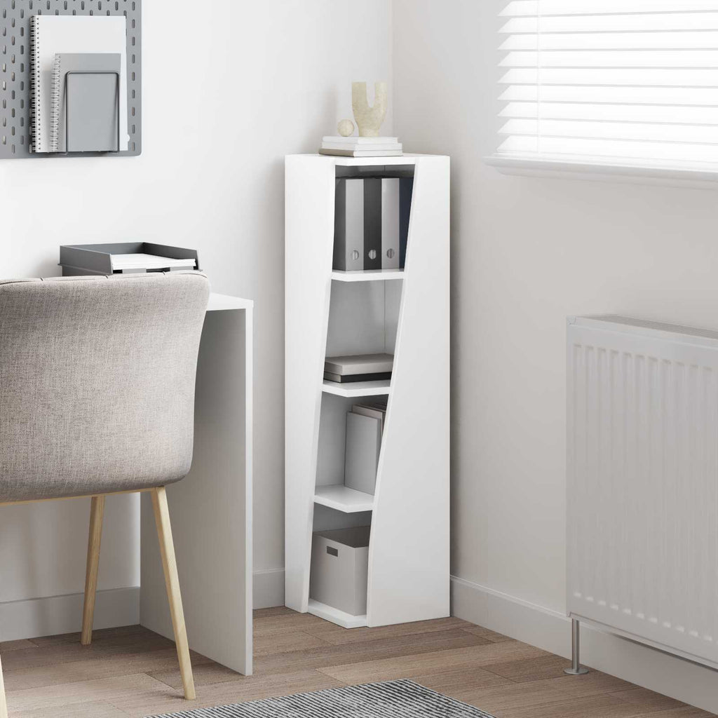 vidaXL Szafka narożna 27,5x27x102cm Drewno inżynieryjne
