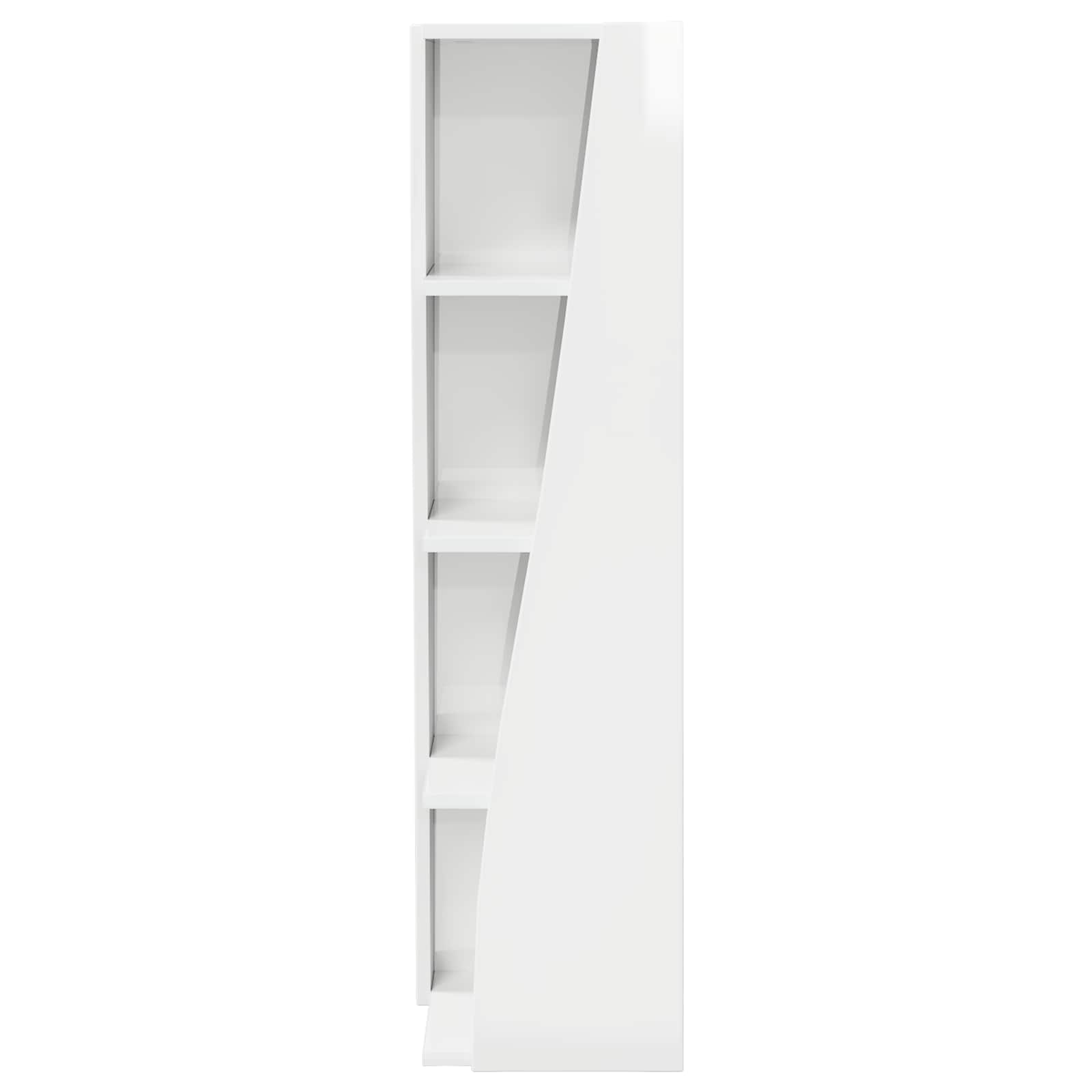 vidaXL Szafka narożna 27,5x27x102cm Drewno inżynieryjne