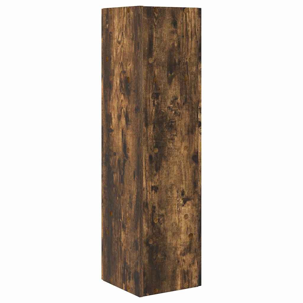 vidaXL Szafka narożna Dąb wędzony 27,5x27x102cm
