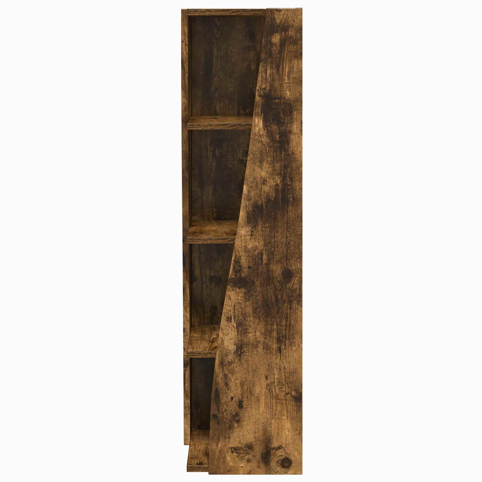 vidaXL Szafka narożna Dąb wędzony 27,5x27x102cm